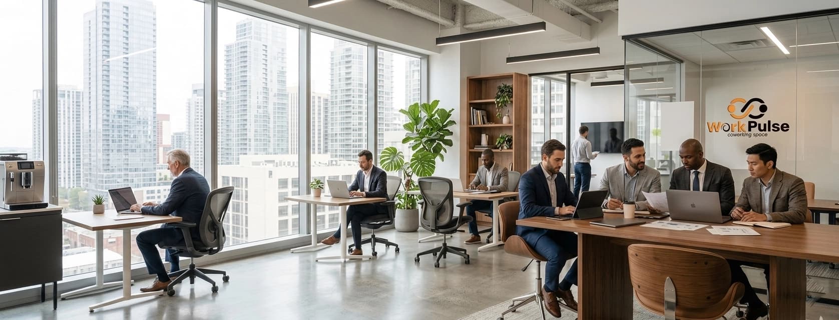 WorkPulse modern workspace